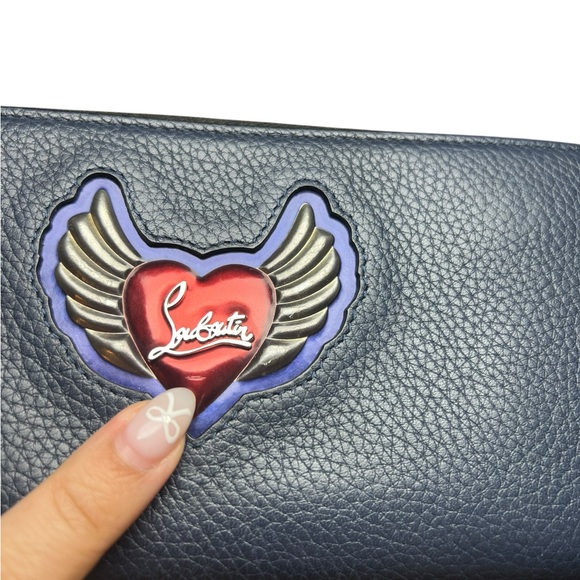 Louboutine Heart Wings Wallet - Picture 5 of 8